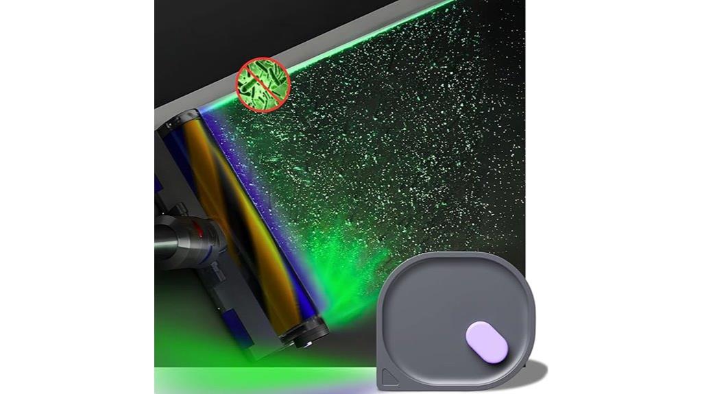 uv light dust indicator