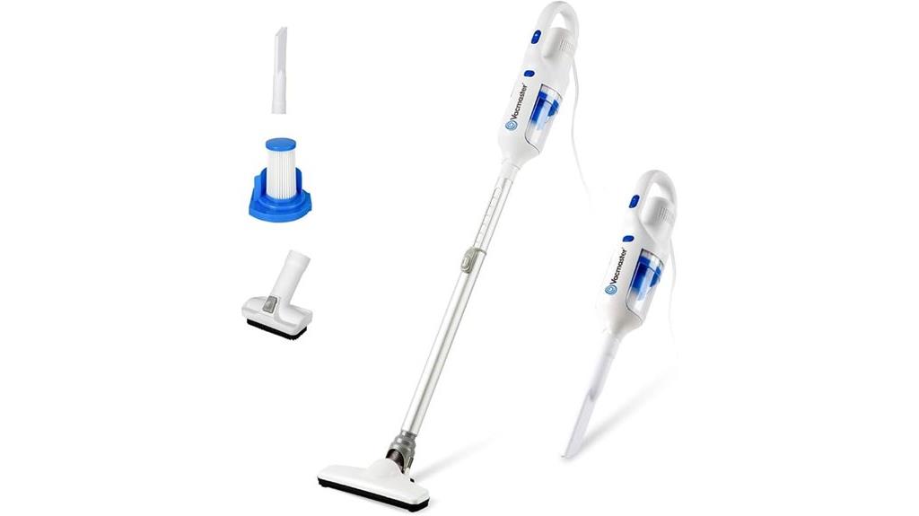 vacmaster corded stick vacuum