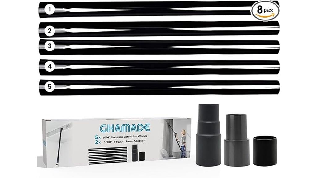 vacuum extension wand set