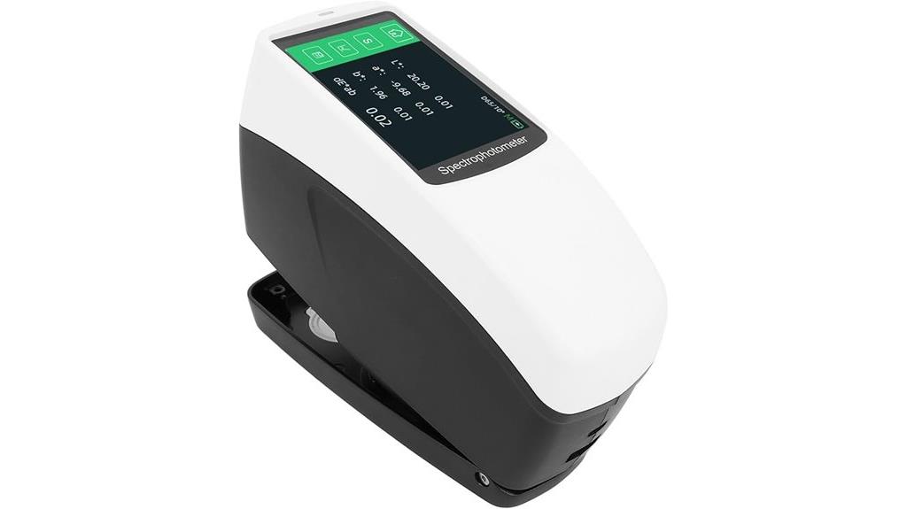 versatile digital spectrophotometer features