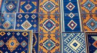 vibrant indigo kilim rugs