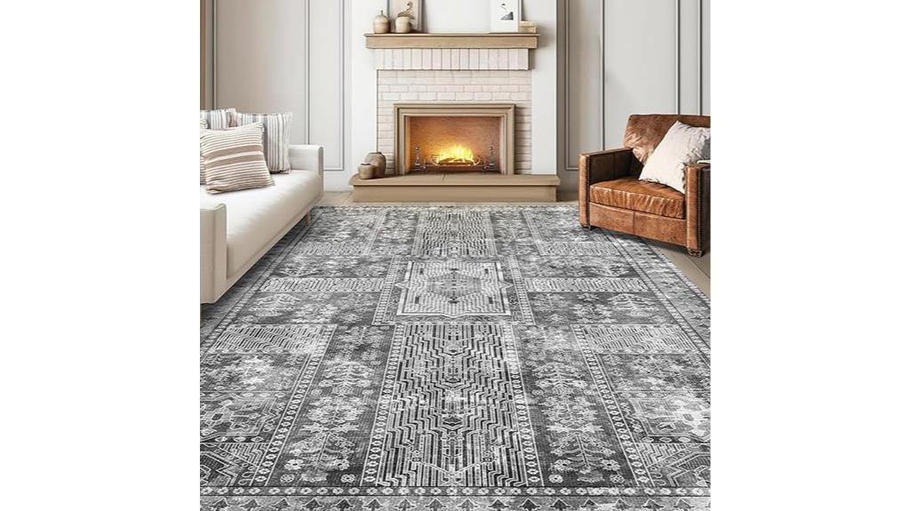 vintage 8x10 washable rug
