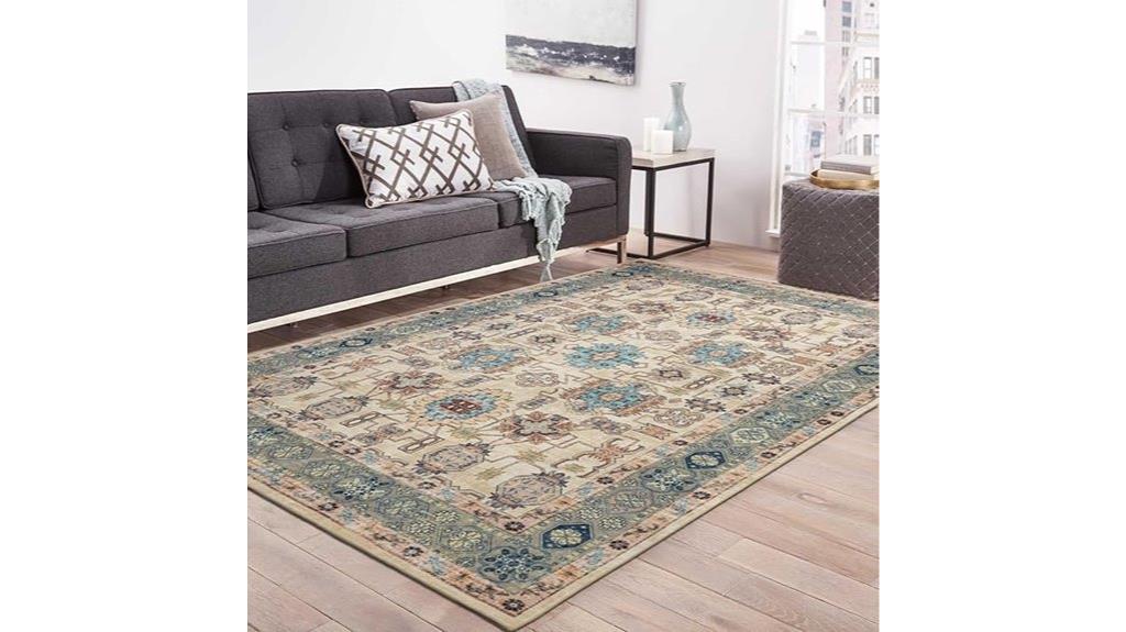vintage boho washable rug