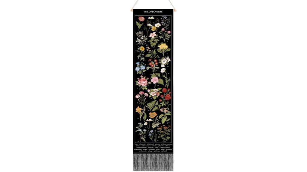 vintage floral wall tapestry