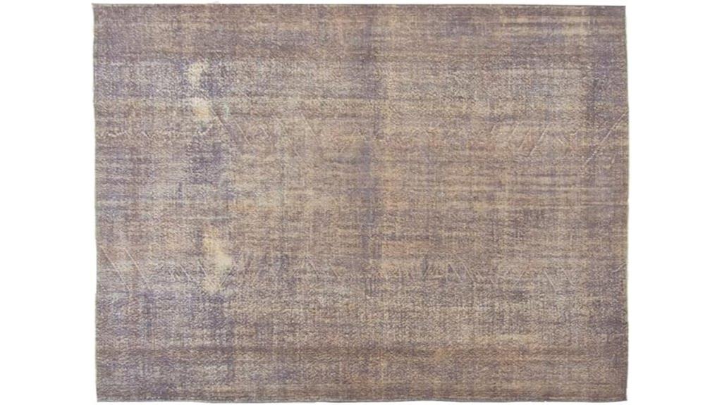 vintage hand knotted turkish rug