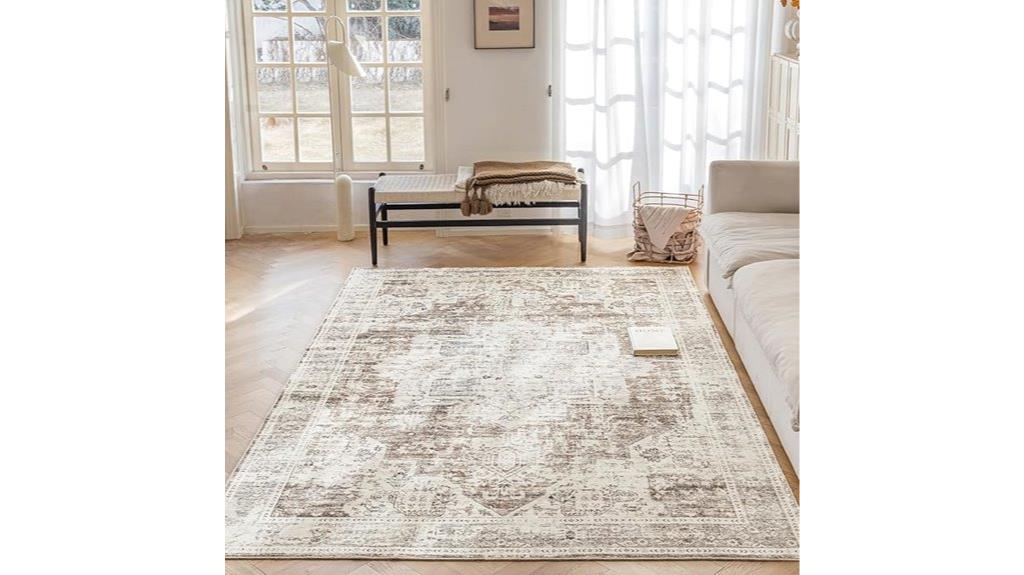 vintage persian medallion rug