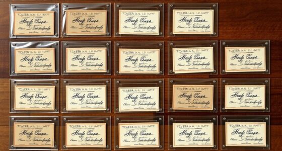 vintage rug label protectors
