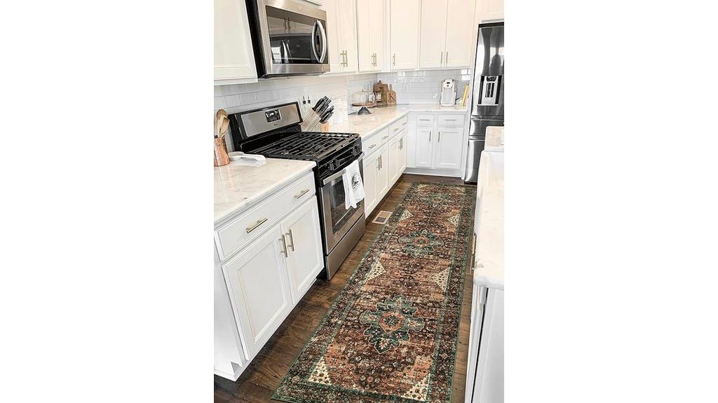 vintage runner rug dimensions