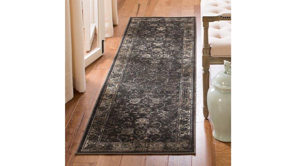 vintage style runner rug