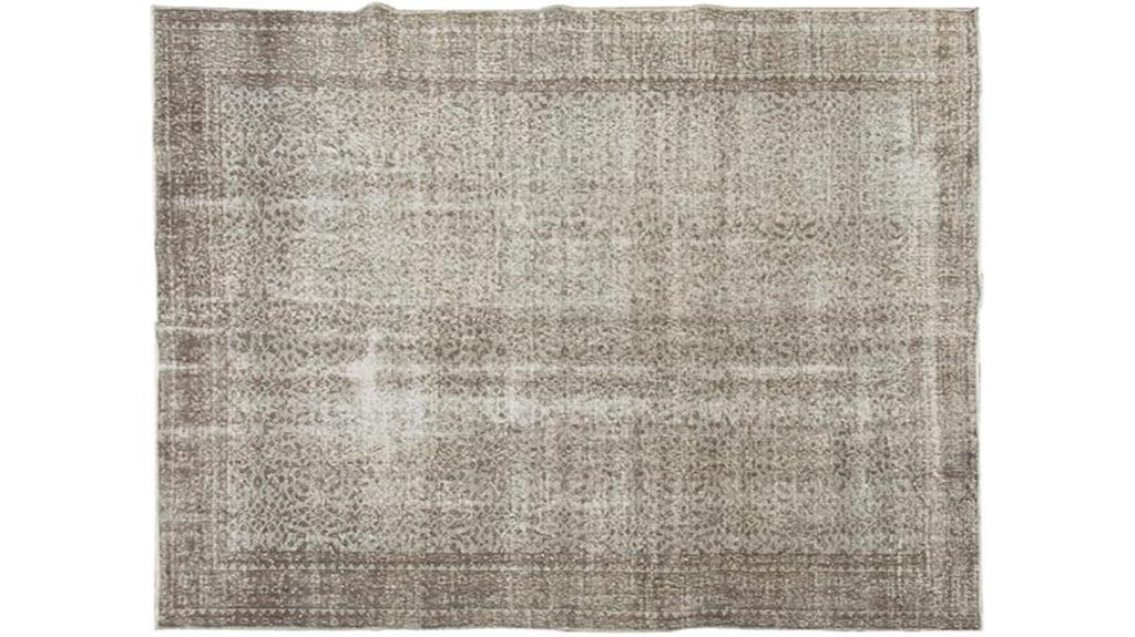 vintage turkish hand knotted rug