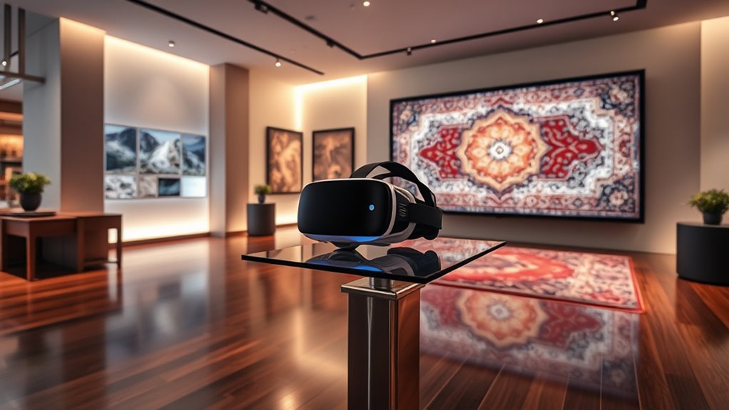 virtual rug shopping experience