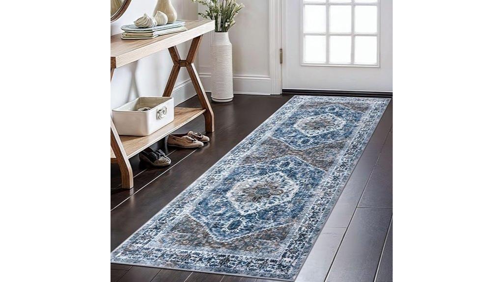 washable 6ft hallway rug
