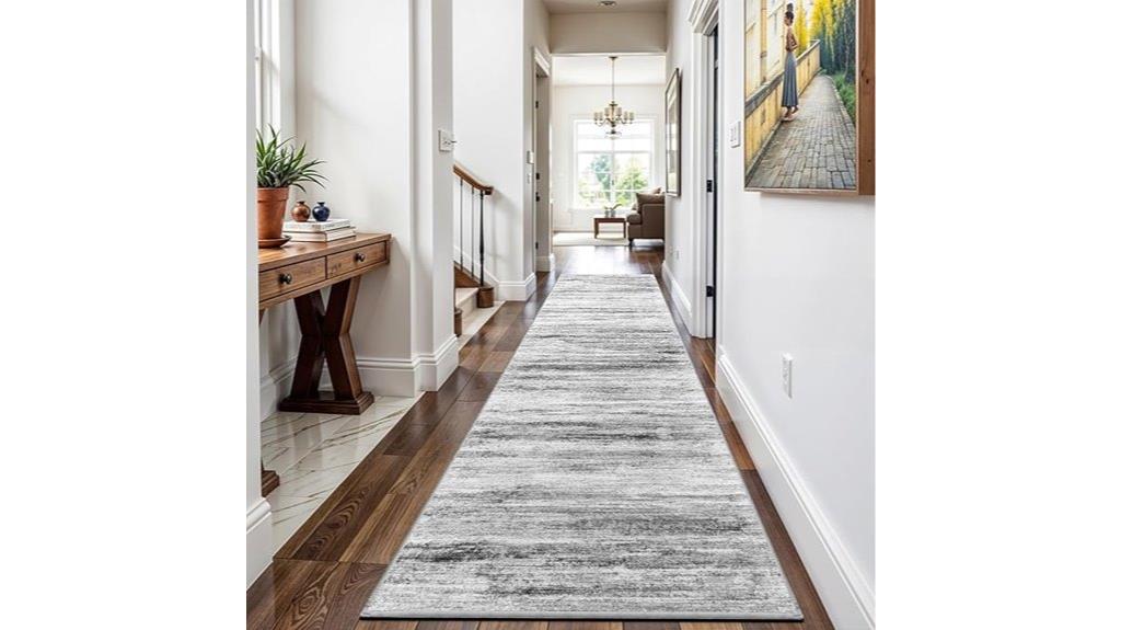 washable hallway rug