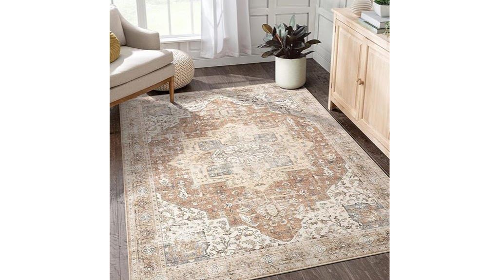 washable vintage oriental rug