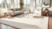 washable wool look rugs