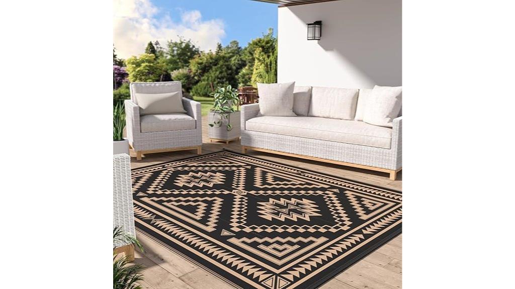 waterproof 5x8 outdoor rug