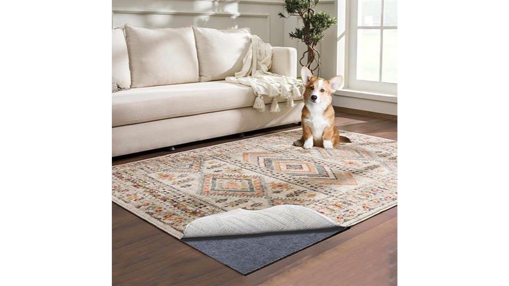 waterproof rug pad 9x12