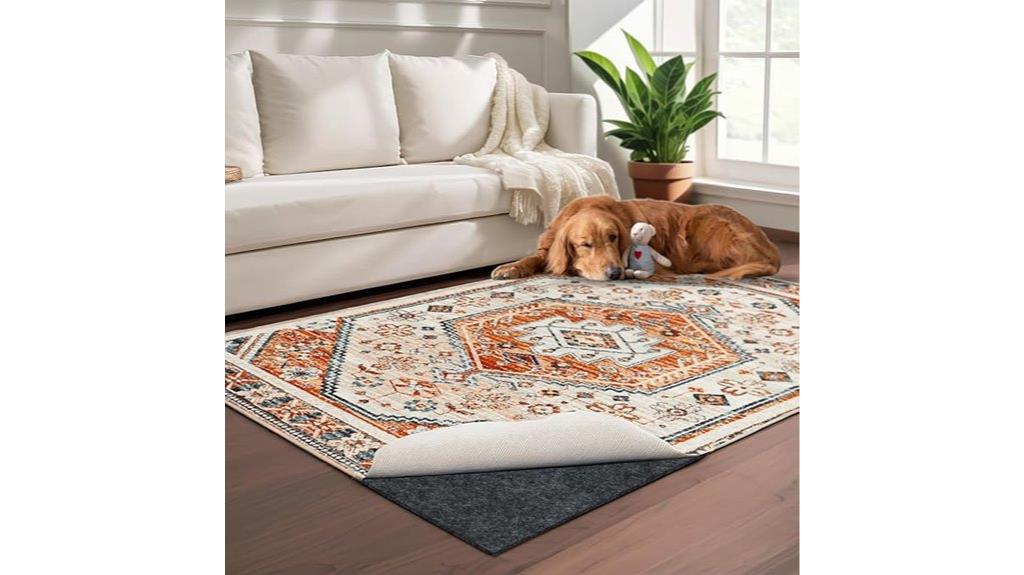 waterproof rug pad for 6x9