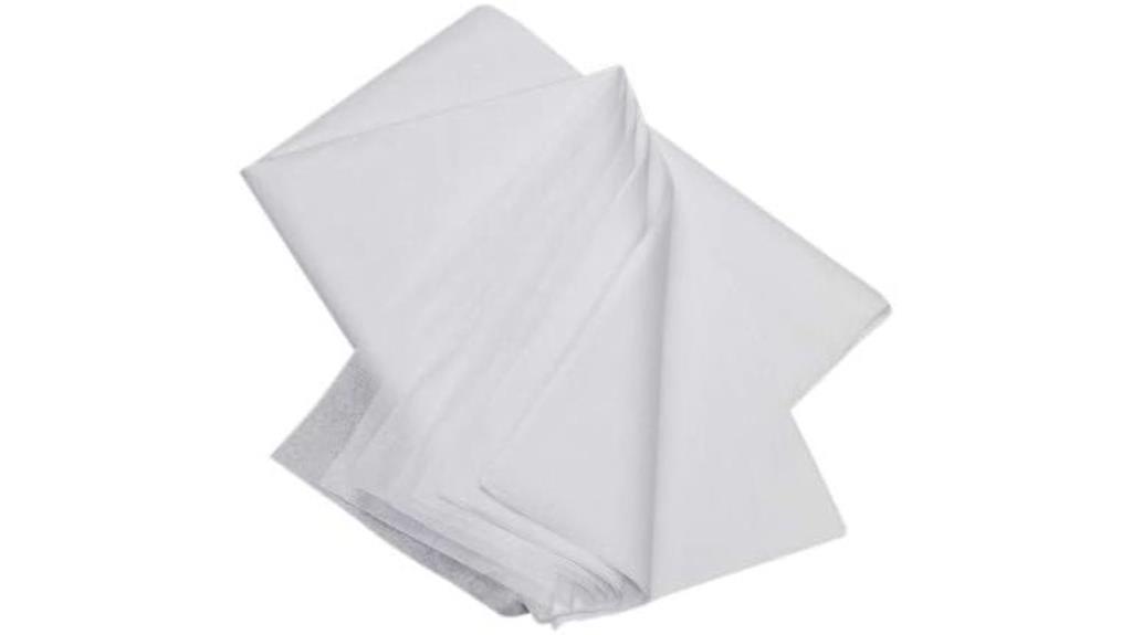white buffered acid free tissue