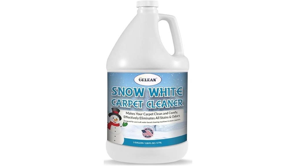 white carpet rug cleaner