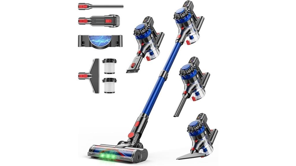 wireless 500w suction power