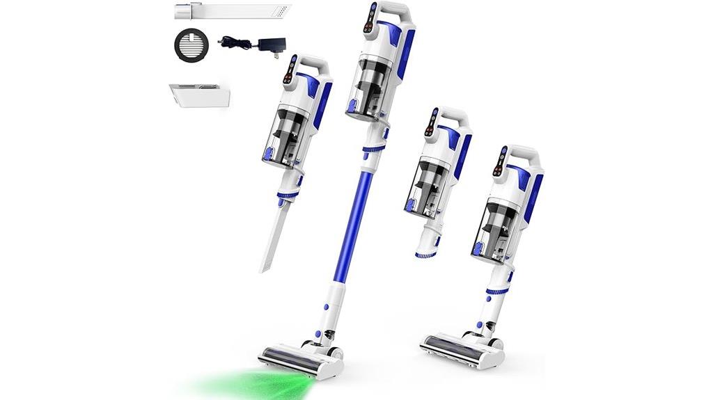 wireless vacuum with removable battery