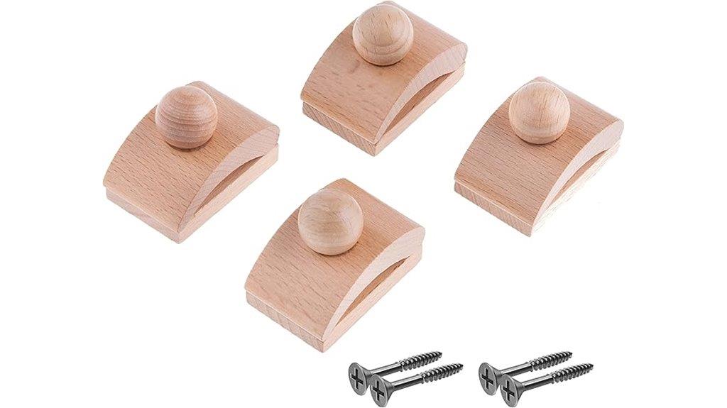 wooden hangers for quilting