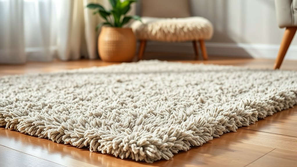 wool absorbs noise effectively