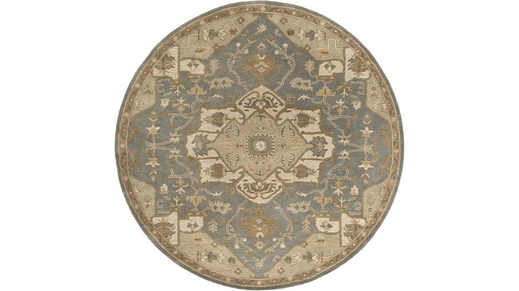 wool accent rug 4ft