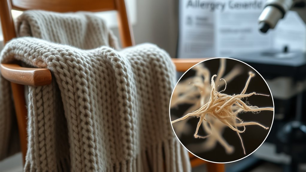 wool allergies processing proteins