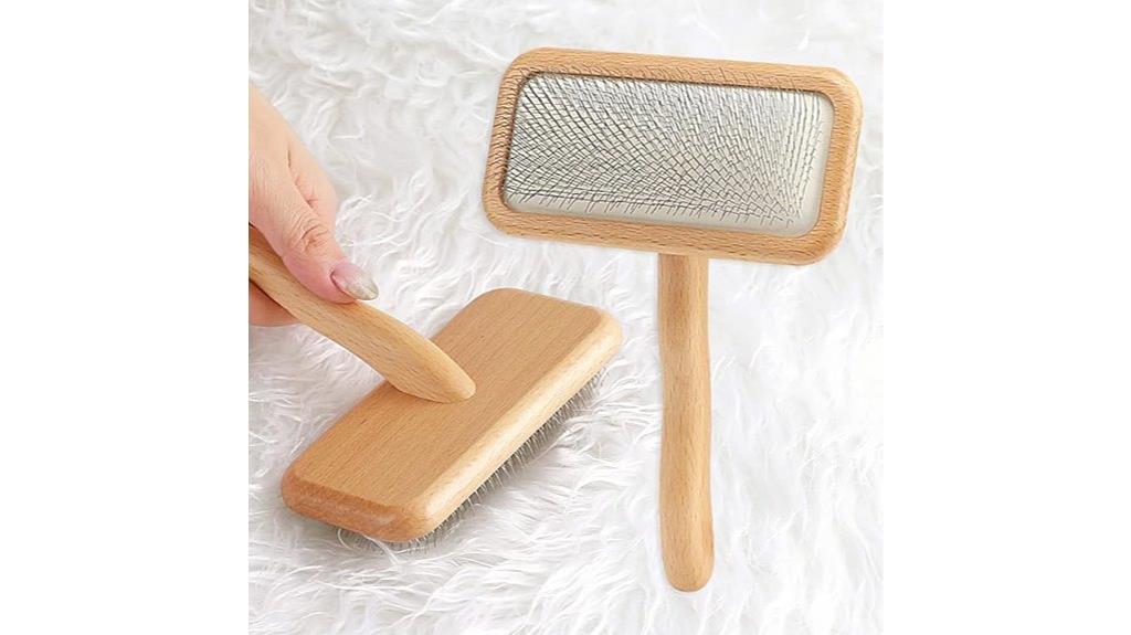 wool carpet rake brush