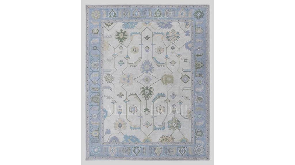 wool rug 8x10 oushak
