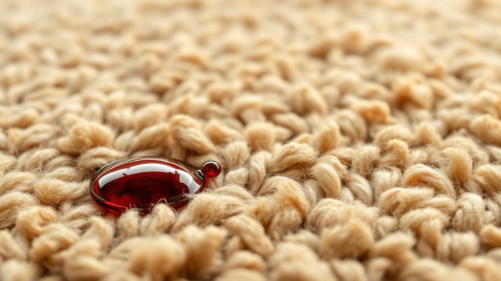 wool s natural stain resistance