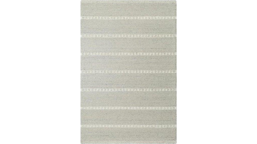 zelda ash silver rug