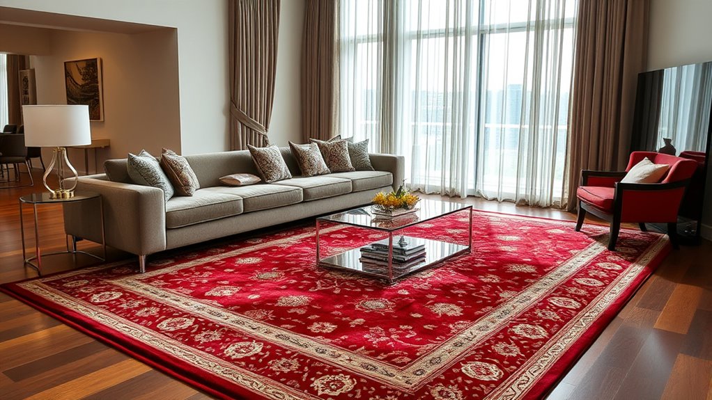 choose durable well sized rug