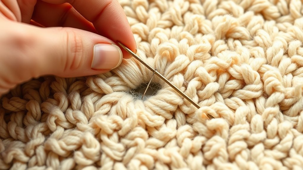 diy rug repair techniques