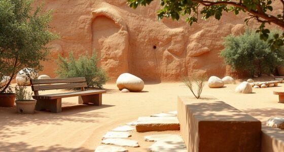 earth inspired calming color schemes