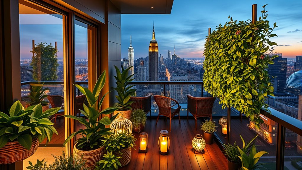 green urban luxury living