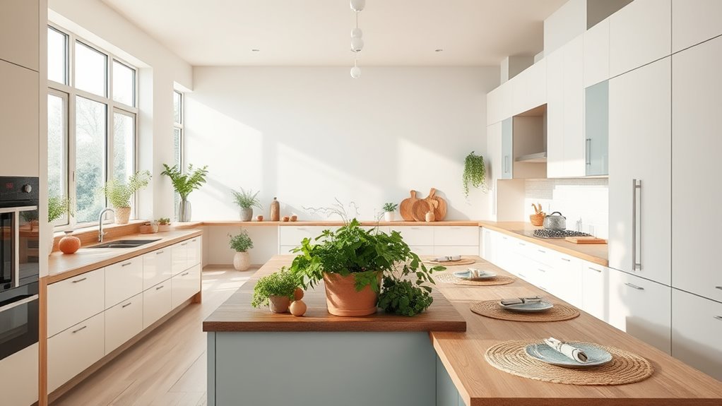 healthy natural ergonomic kitchen