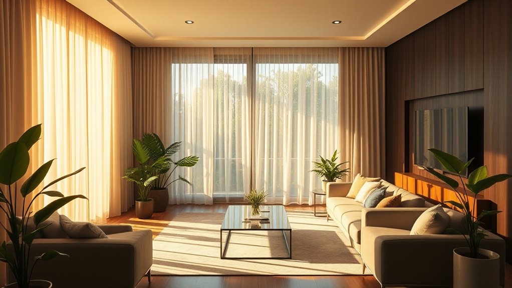 home lighting synchronized naturally