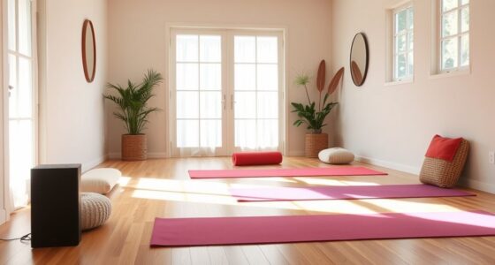 home yoga studio design