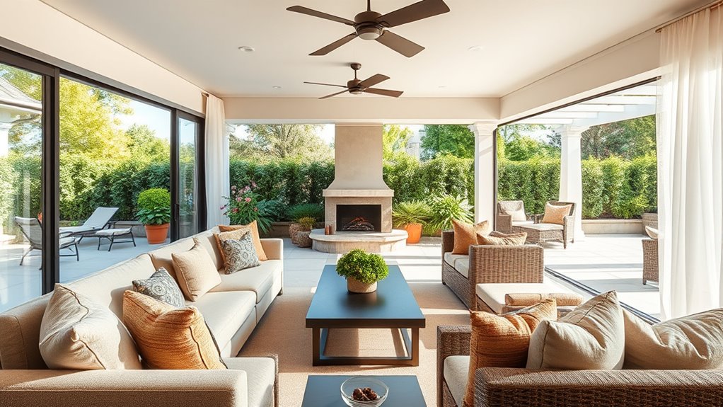 indoor outdoor transition styling