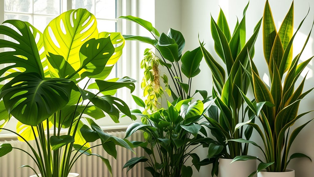 indoor plants improve air