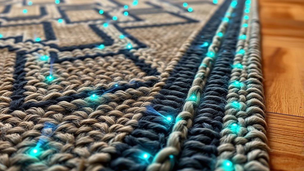 interactive sustainable smart textiles