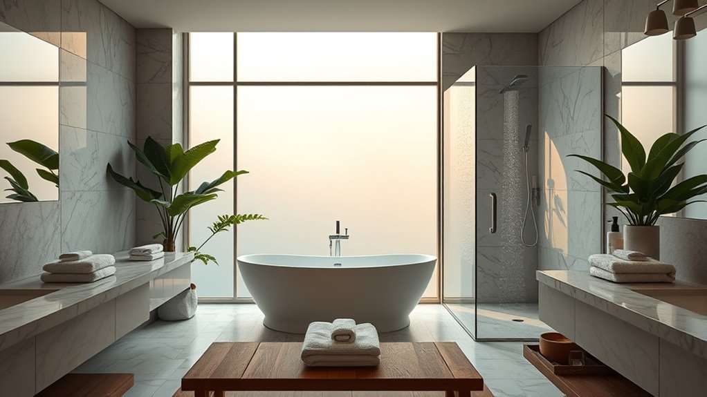 luxury bathroom spa transformation