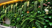 luxury green indoor walls