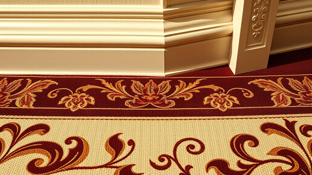 matching rug borders architecture