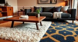 matching rugs to furniture