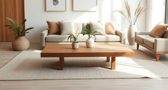 minimalist organic cozy design