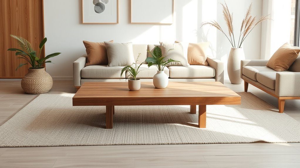 minimalist organic cozy design